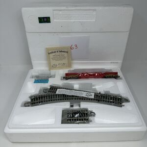 Bachmann Hawthorne Village 1963 Corvette Flat Train Car 50th Anniversary Express